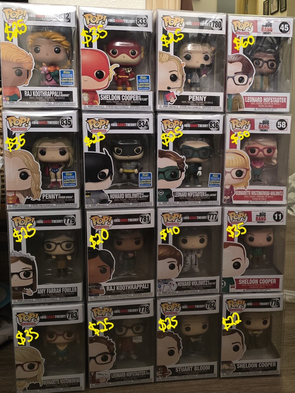 The Big Bang Theory Funko POP! Vinyl Figures Collection